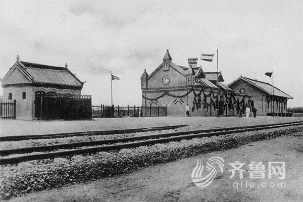 19世纪初期的胶济铁路高密站-图片版权归原作