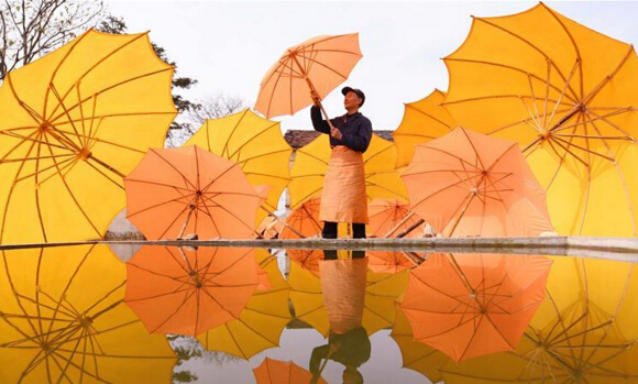 安徽泾县油布伞——一张文化名片