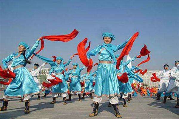 蒙古族安代舞_非物质文化遗产_民间舞蹈