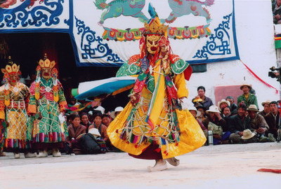 日喀则扎什伦布寺羌姆_非物质文化遗产_民间舞蹈