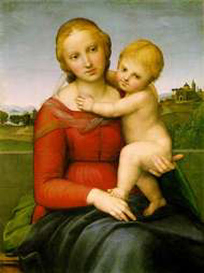 最可爱的圣母：拉斐尔的《圣母子》赏析
