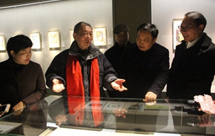 奔九·回家——丁立人艺术展在台州市博物馆开展