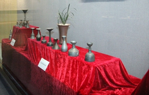 “精工美器——五峰堂藏锡器珍品展”在永康博物馆开展