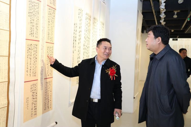 “抱樸守真·王向东书法作品展”在京开幕